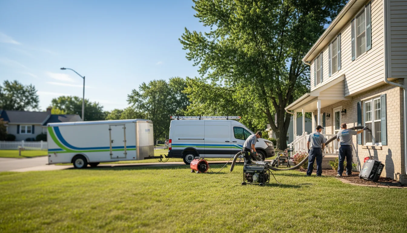 Flooded Basement Restoration And Cleanup With Repair in Ellston, IA near me